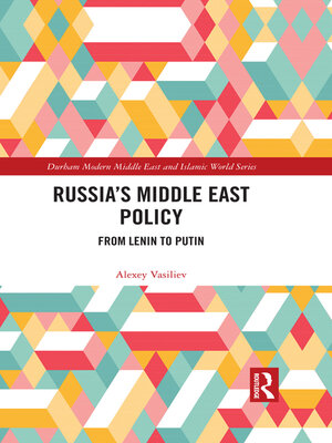 cover image of Russia's Middle East Policy